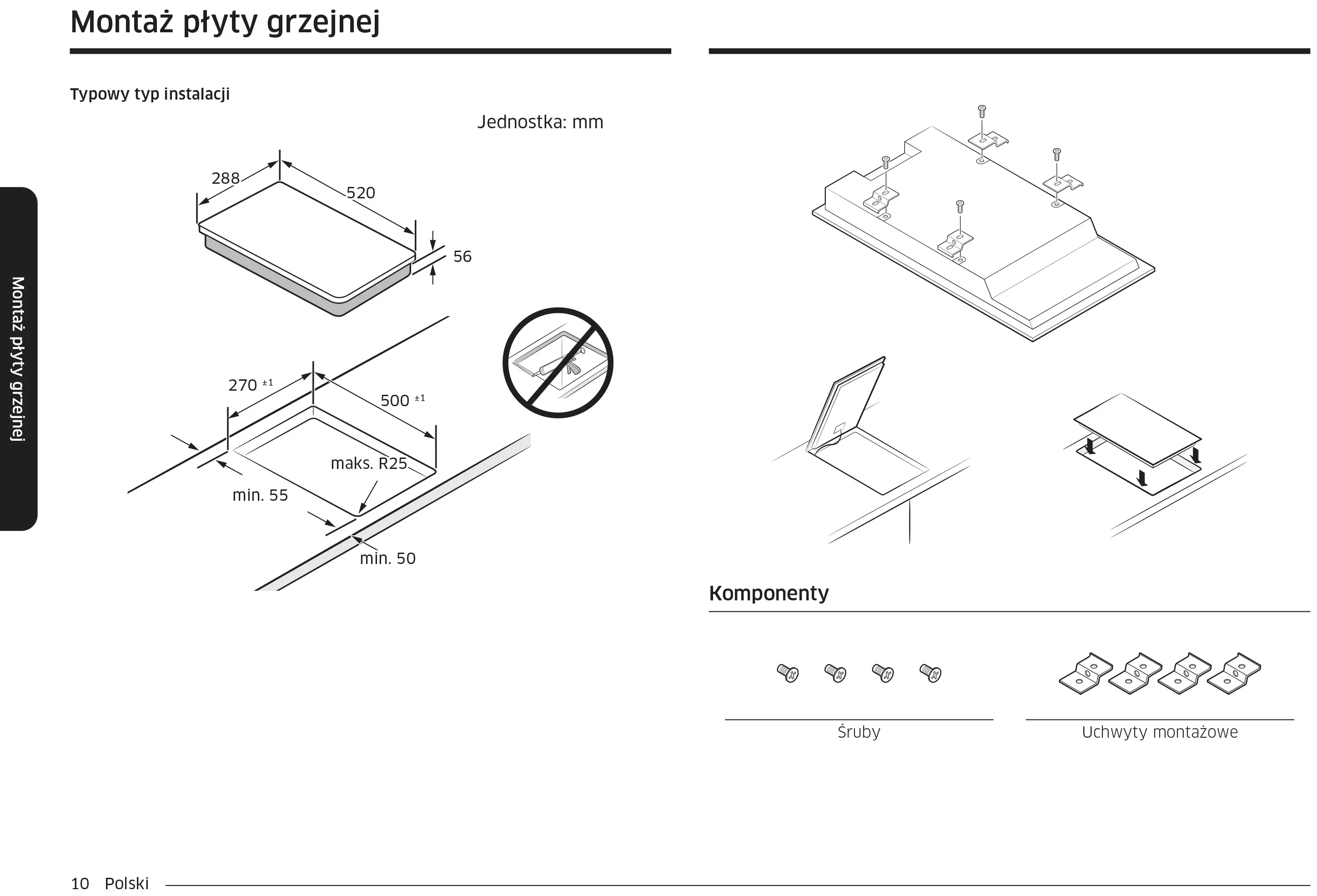 Płyta indukcyjna Samsung NZ32BG2005FKU2 28,8cm