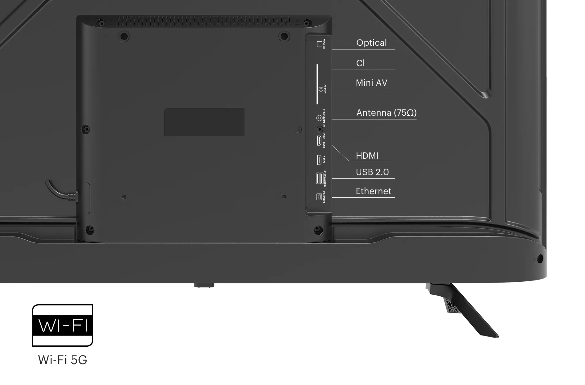 Telewizor KIVI 40F730QB 40" LED Full HD Android TV DVB-T2