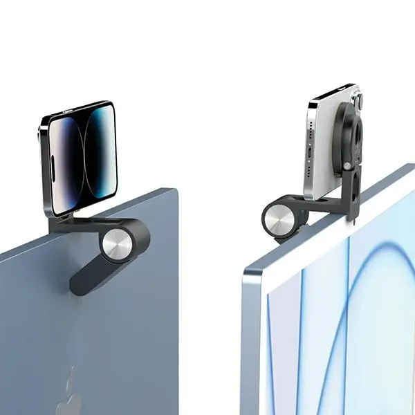 Uchwyt na telefon SODI 3w1 do iMaca MagSafe Biały