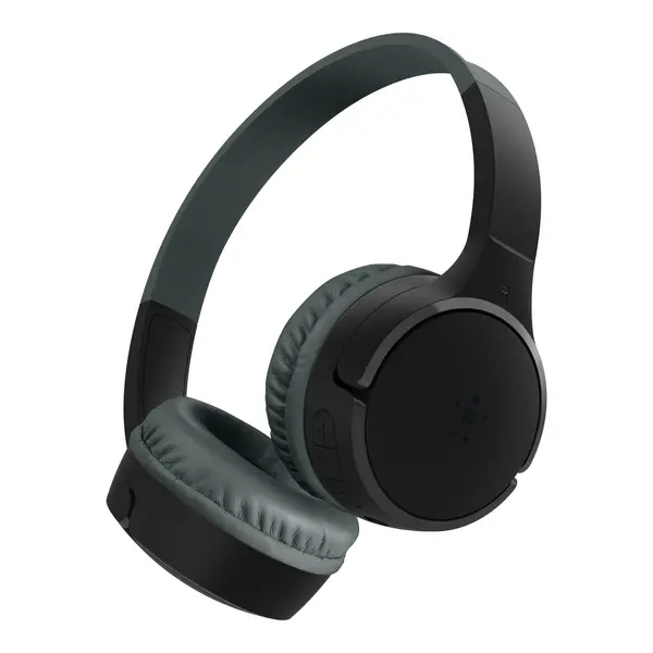 Słuchawki bezprzewodowe Belkin SoundForm Mini dla dzieci Nauszne Bluetooth 5.3 Czarny
