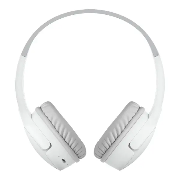 Słuchawki bezprzewodowe Belkin SoundForm Mini dla dzieci Nauszne Bluetooth 5.3 Biały