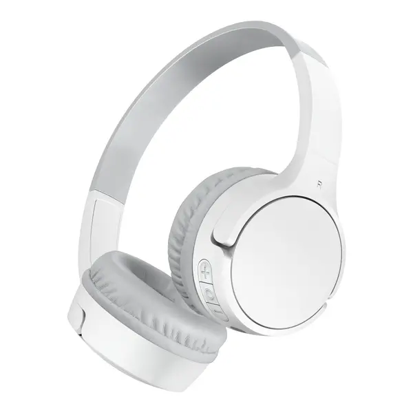 Słuchawki bezprzewodowe Belkin SoundForm Mini dla dzieci Nauszne Bluetooth 5.3 Biały