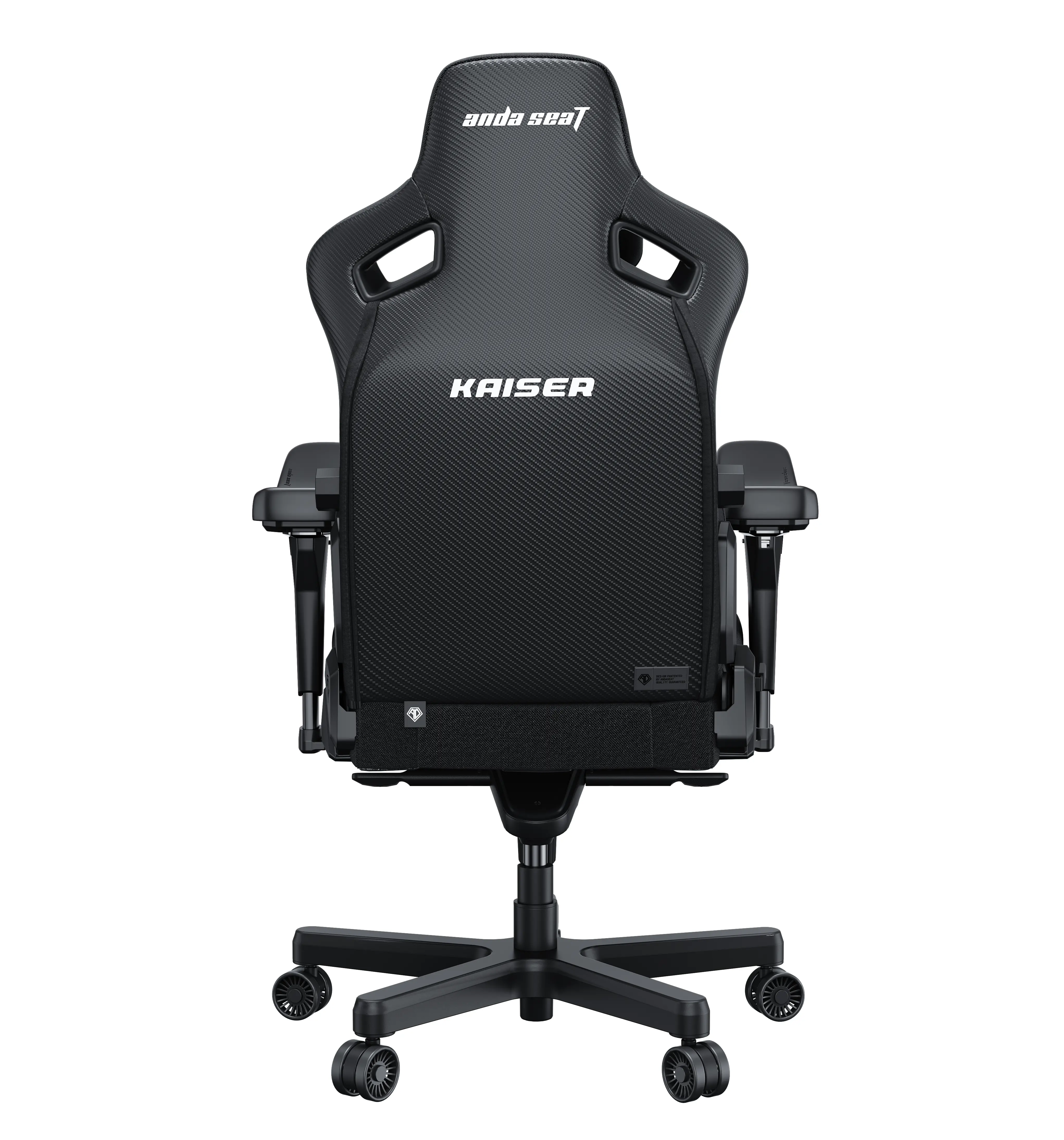 Fotel Anda Seat Kaiser 3 Pro XL Gamingowy do 200kg Tkanina Czarny