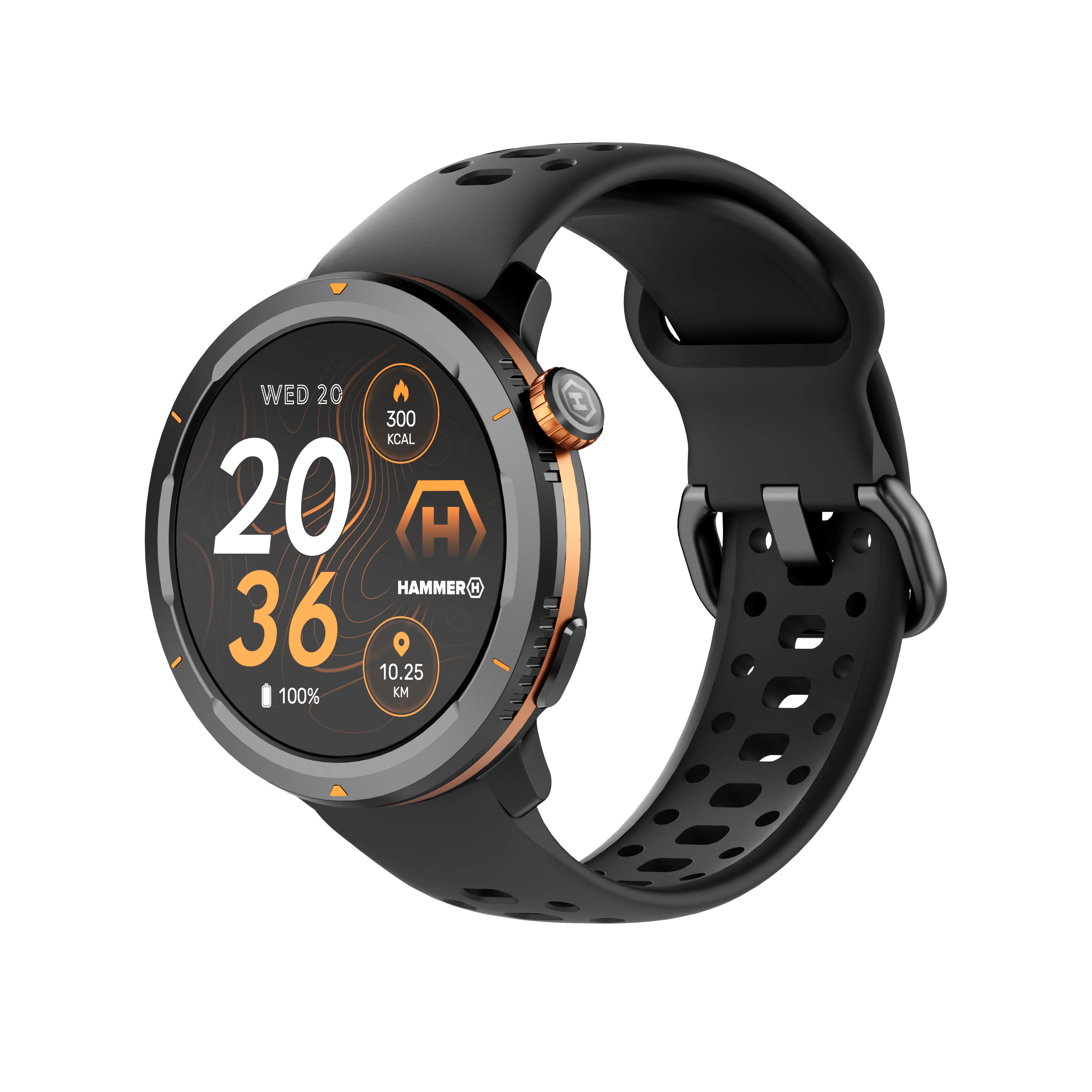 Smartwatch myPhone Hammer Watch 2 Lite Czarny