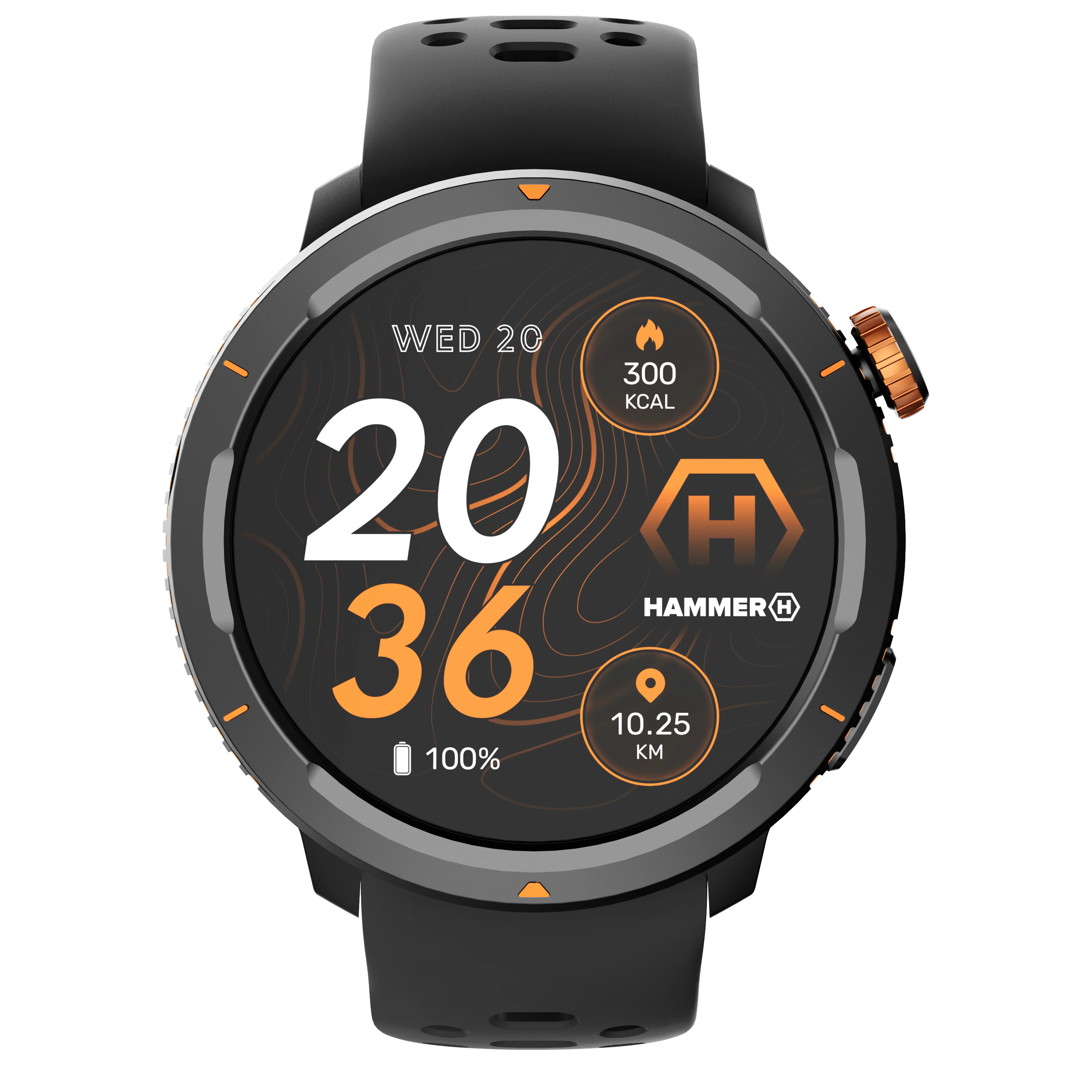 Smartwatch myPhone Hammer Watch 2 Lite Czarny