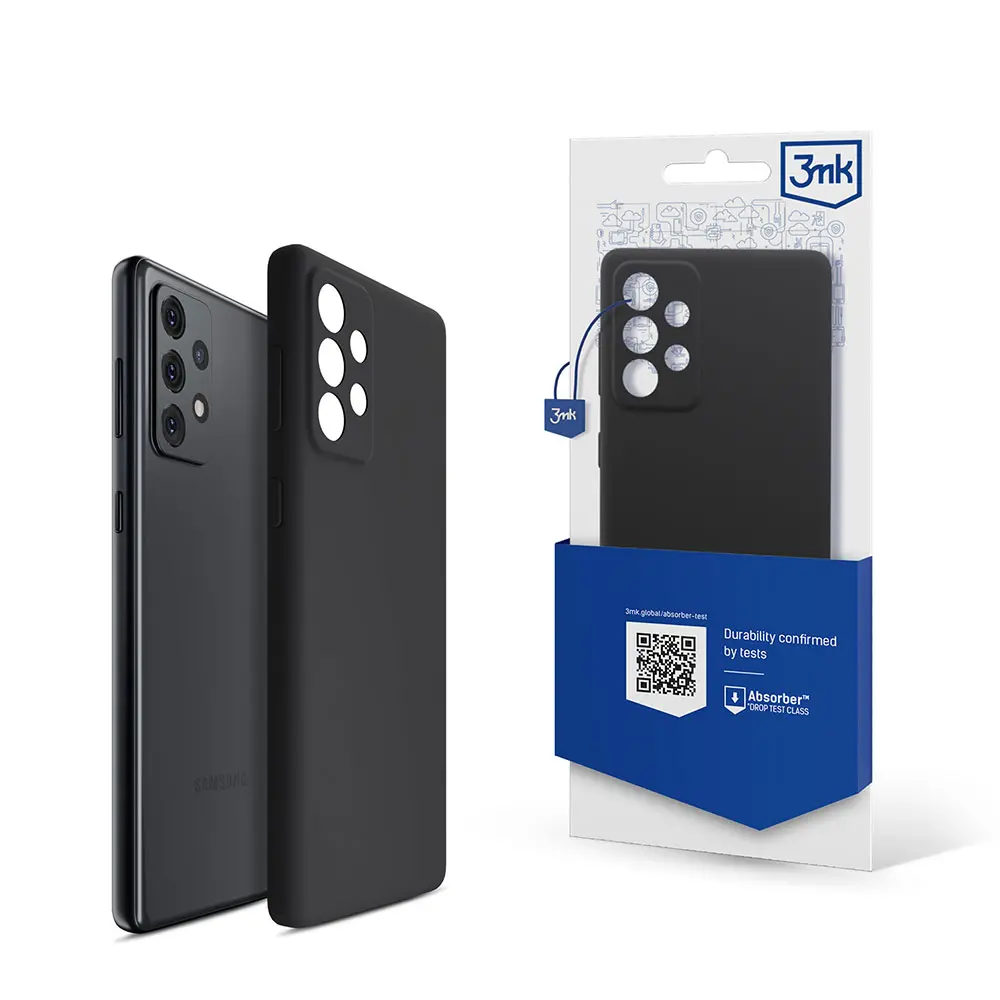 Etui 3mk Silicone Case do Samsung Galaxy A33 5G Czarny