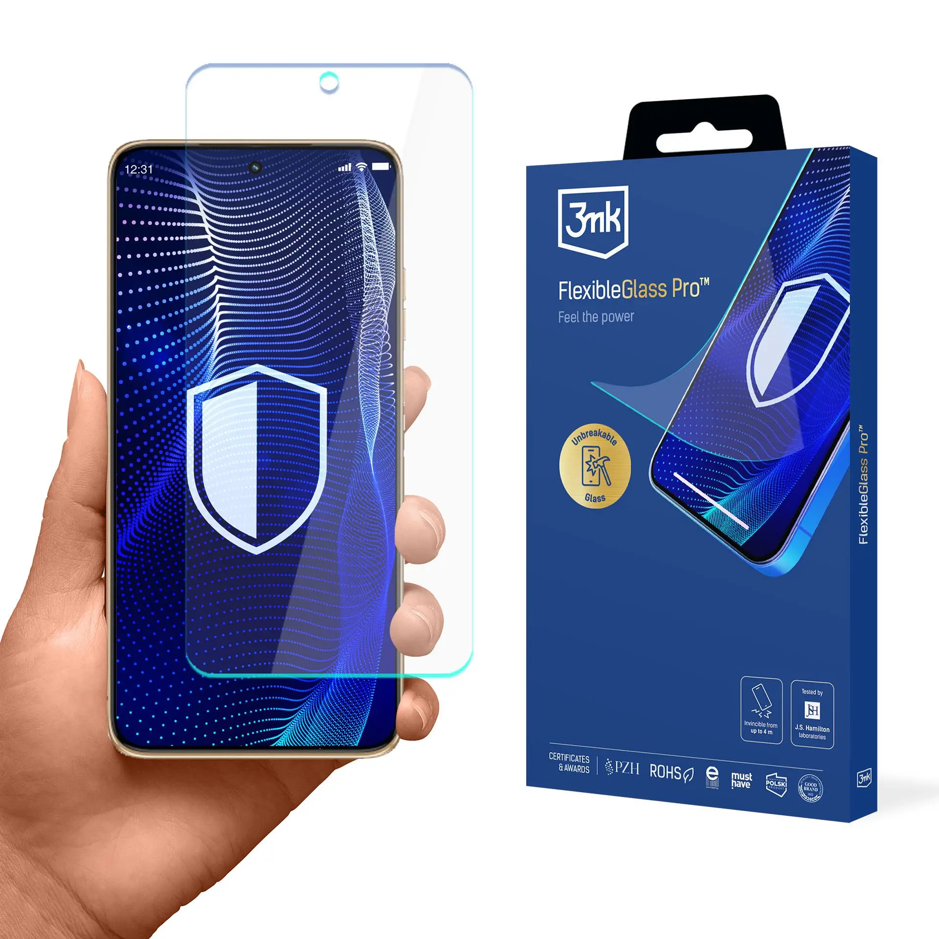 Szkło hybrydowe 3mk FlexibleGlass Pro do Motorola Edge 50 Neo