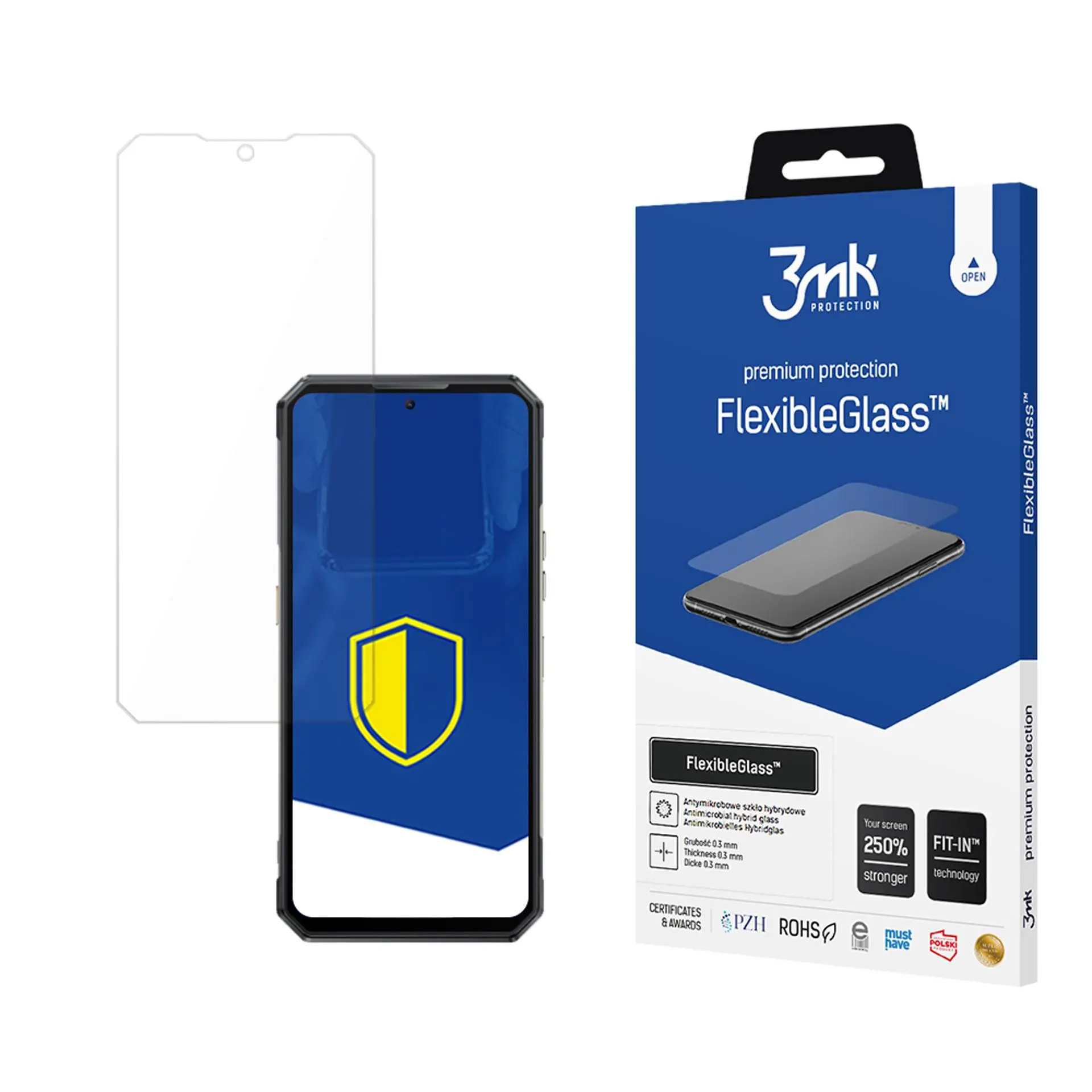 Szkło hybrydowe 3mk FlexibleGlass do Oukitel WP30 Pro