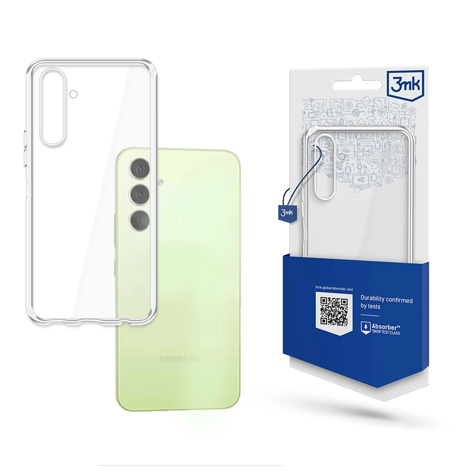 Etui 3mk Clear Case do Samsung Galaxy A14 5G Przeźroczysty