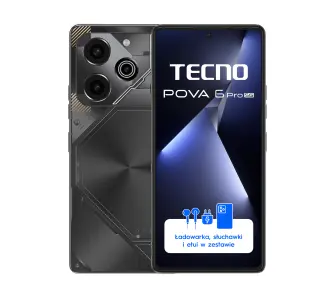 Smartfon Tecno Pova 6 Pro 5G 12/256GB 6,78" 120Hz 108Mpix Szary