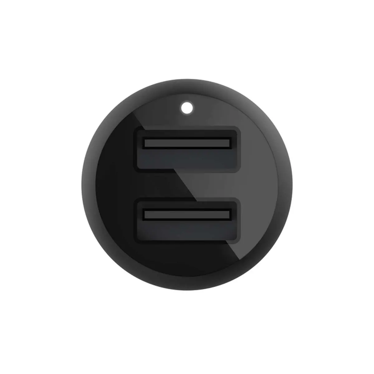 Ładowarka samochodowa Belkin BoostCharge 2x USB-A 24W + kabel USB-A na USB-C Czarny