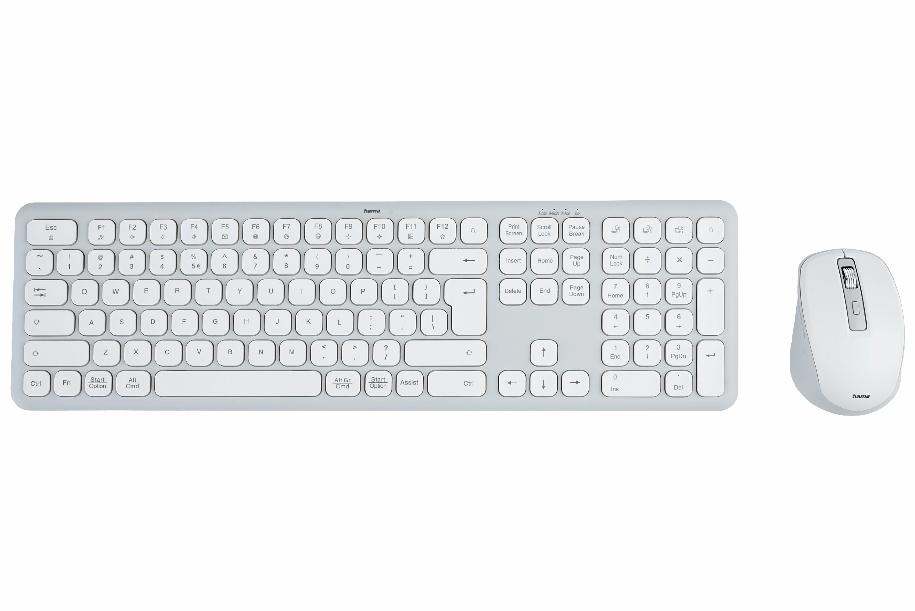 Zestaw Hama WKM-550 Biały