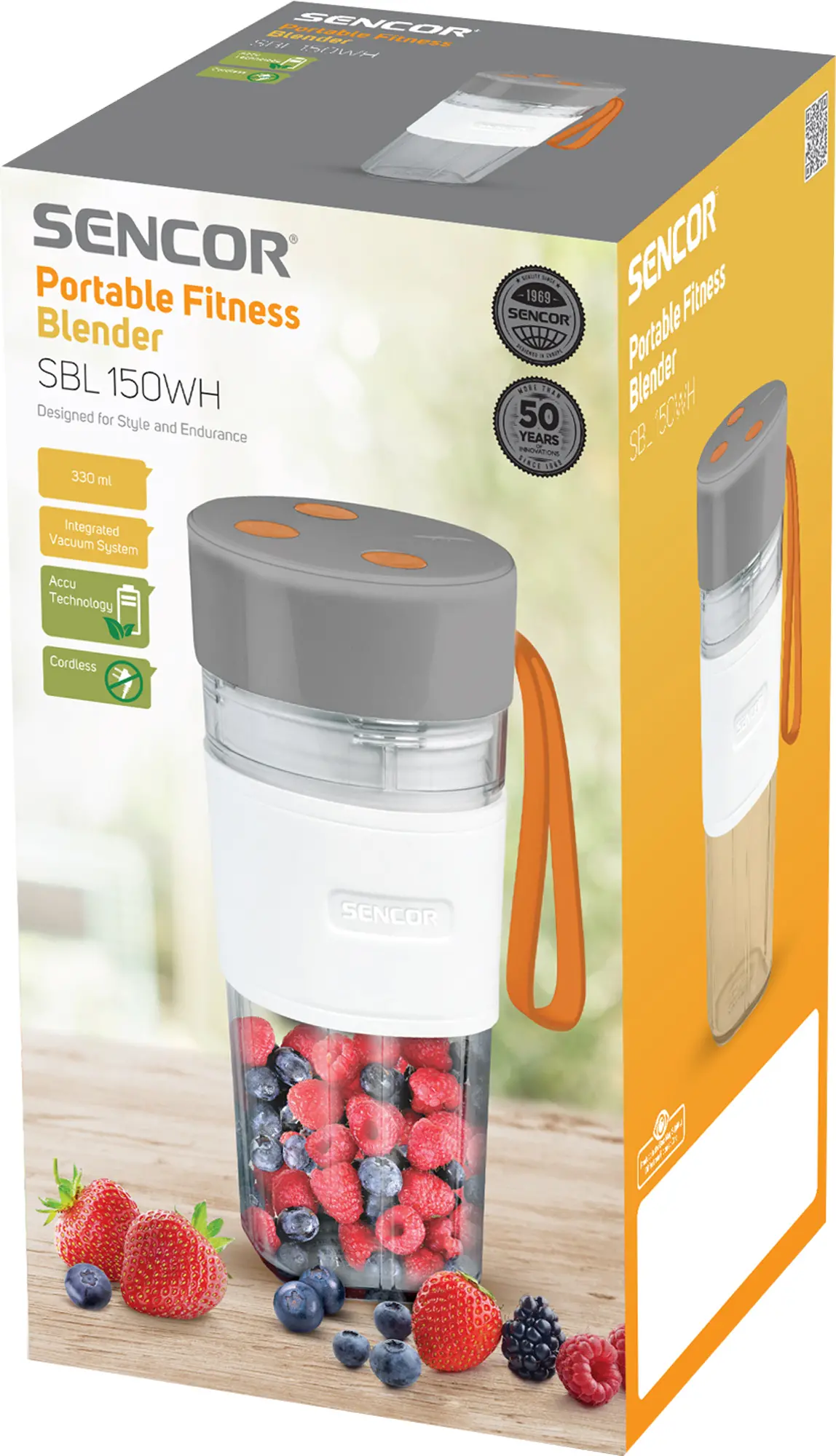 Blender kielichowy Sencor SBL 150WH Bezprzewodowy 0,33l