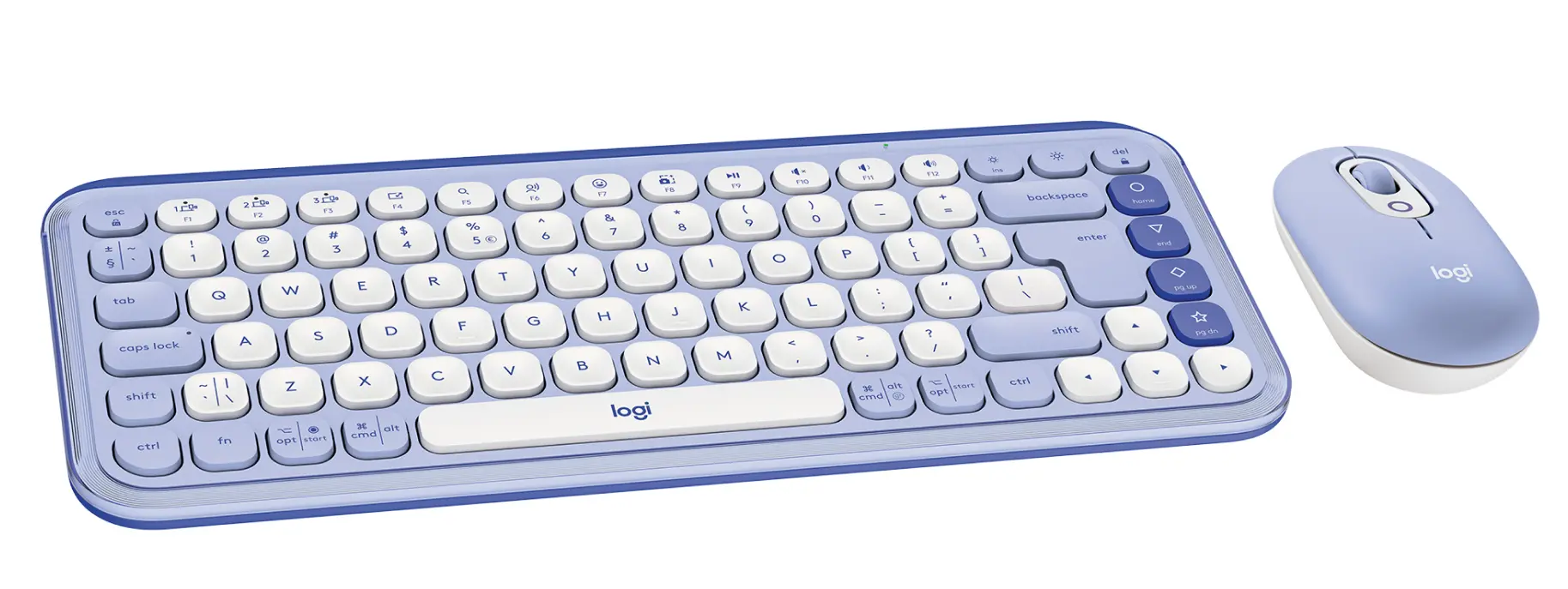 Zestaw Logitech POP Icon Combo Fioletowy
