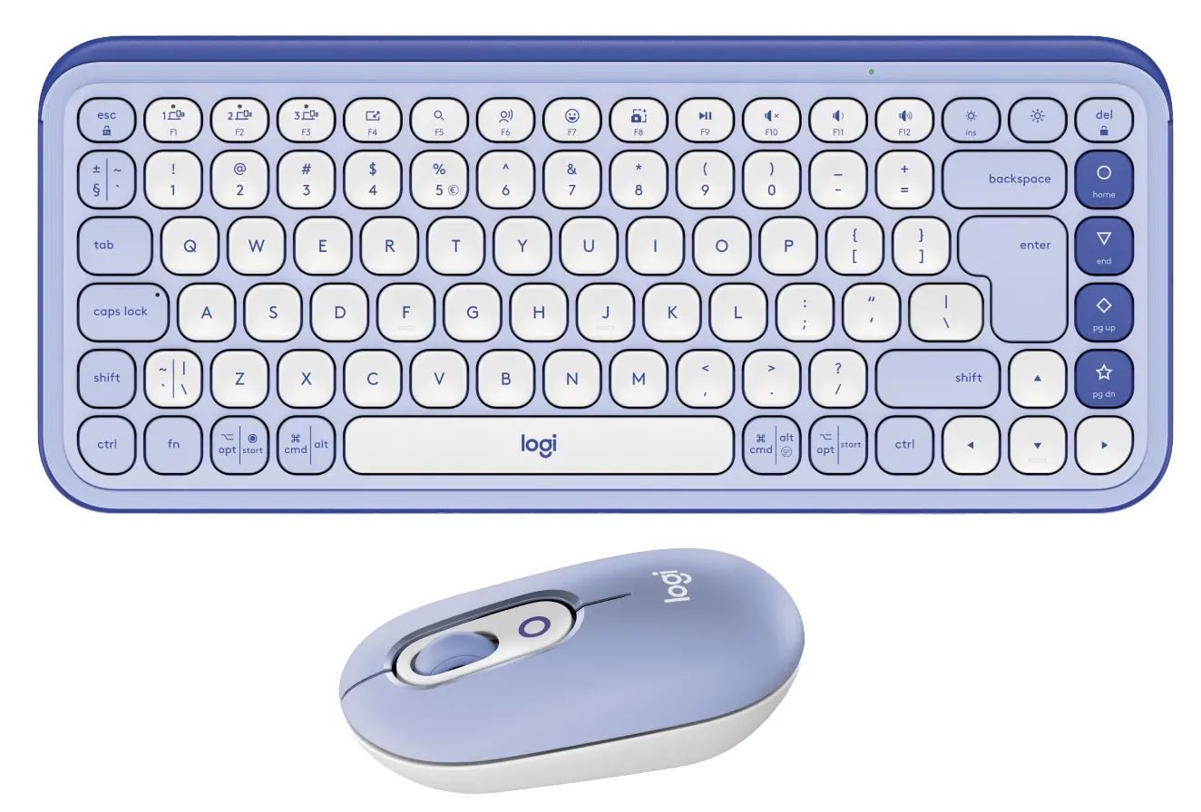 Logitech POP Icon Combo Fioletowy