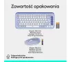 Zestaw Logitech POP Icon Combo Fioletowy