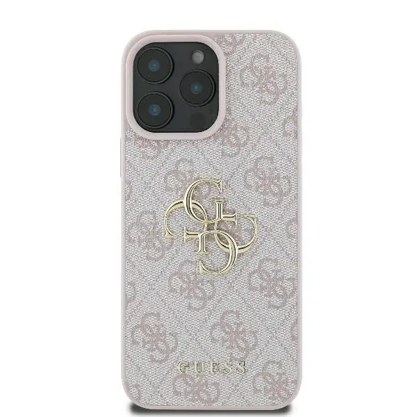 Etui Guess hardcase 4G Big Logo do iPhone 16 Pro Max Różowy