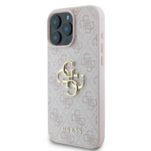 Etui Guess hardcase 4G Big Logo do iPhone 16 Pro Max Różowy