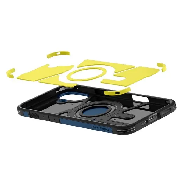 Etui Spigen Tough Armor MagSafe do iPhone 16 Granatowy