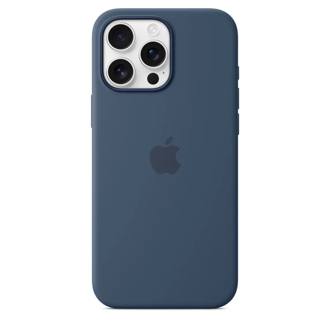 Etui Apple silikonowe z MagSafe do iPhone 16 Pro Denim