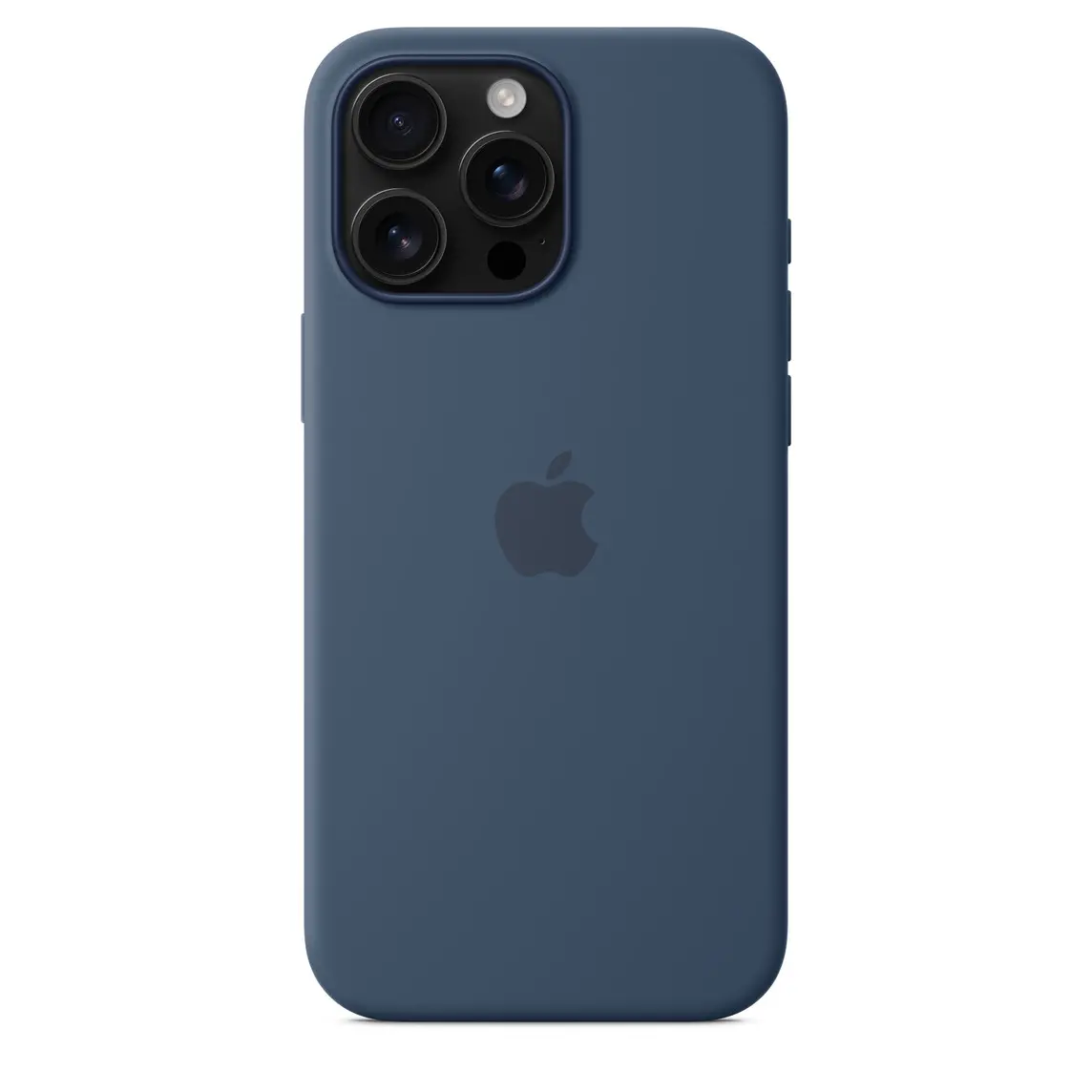 Etui Apple silikonowe z MagSafe do iPhone 16 Pro Denim