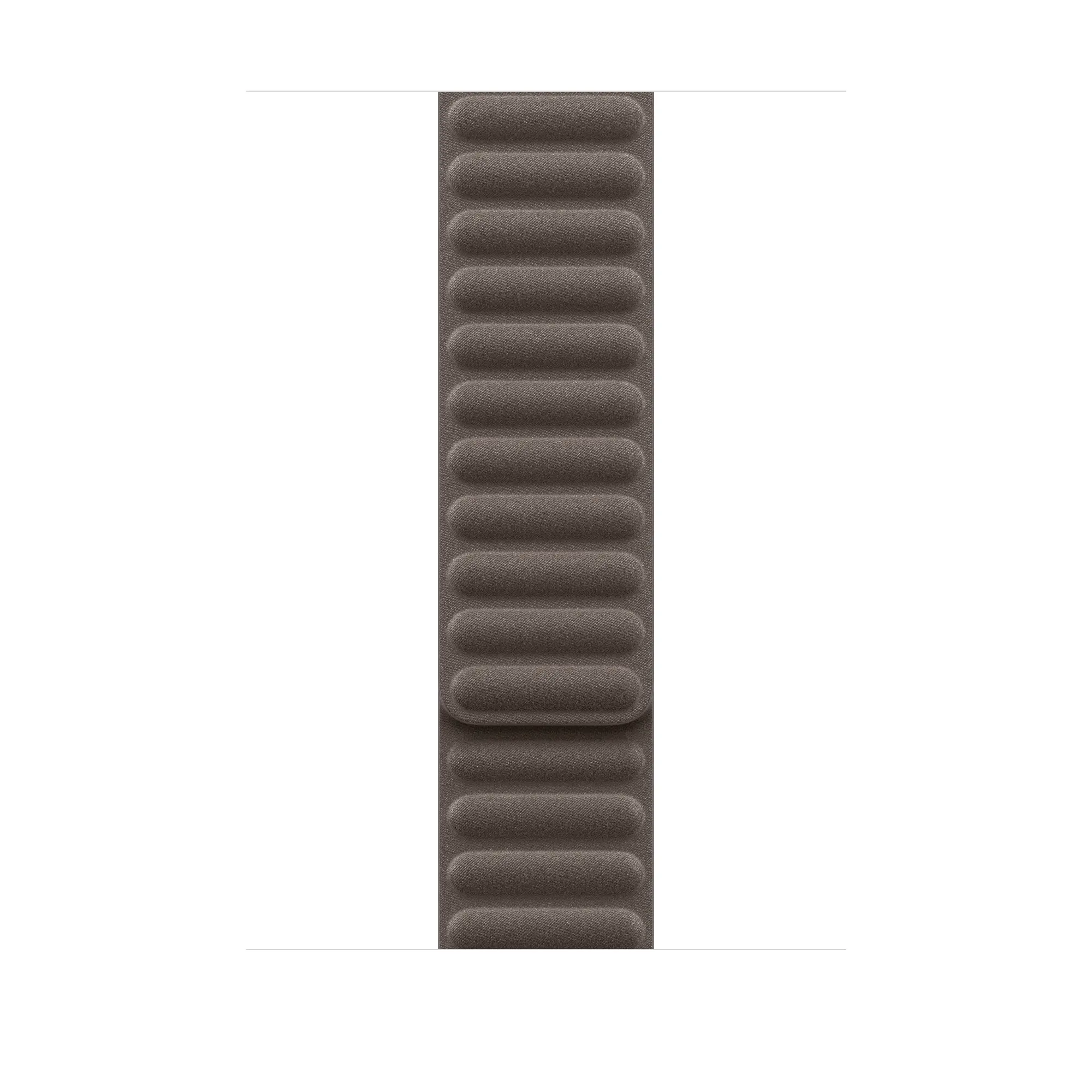 Pasek Apple karbowany magnetyczny szarobrązowym do koperty 46mm M/L