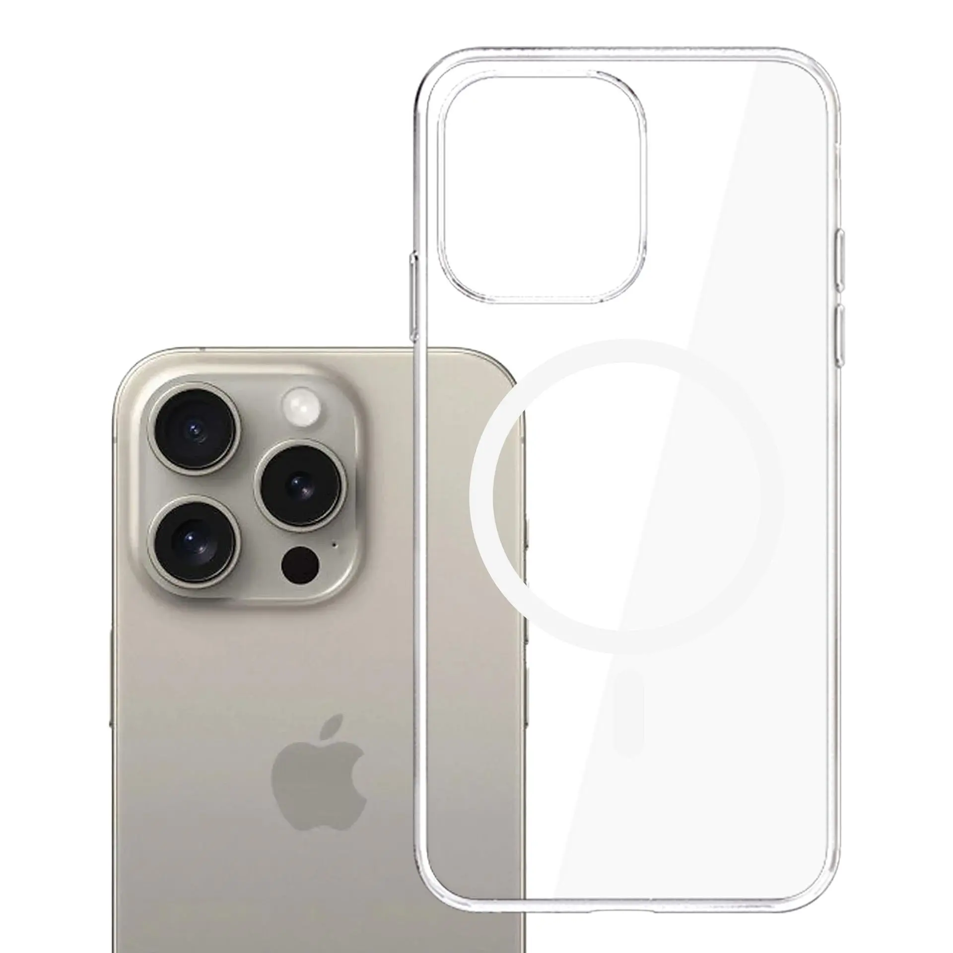 Etui 3mk Clear Magcase do iPhone 15 Pro Max Przezroczysty