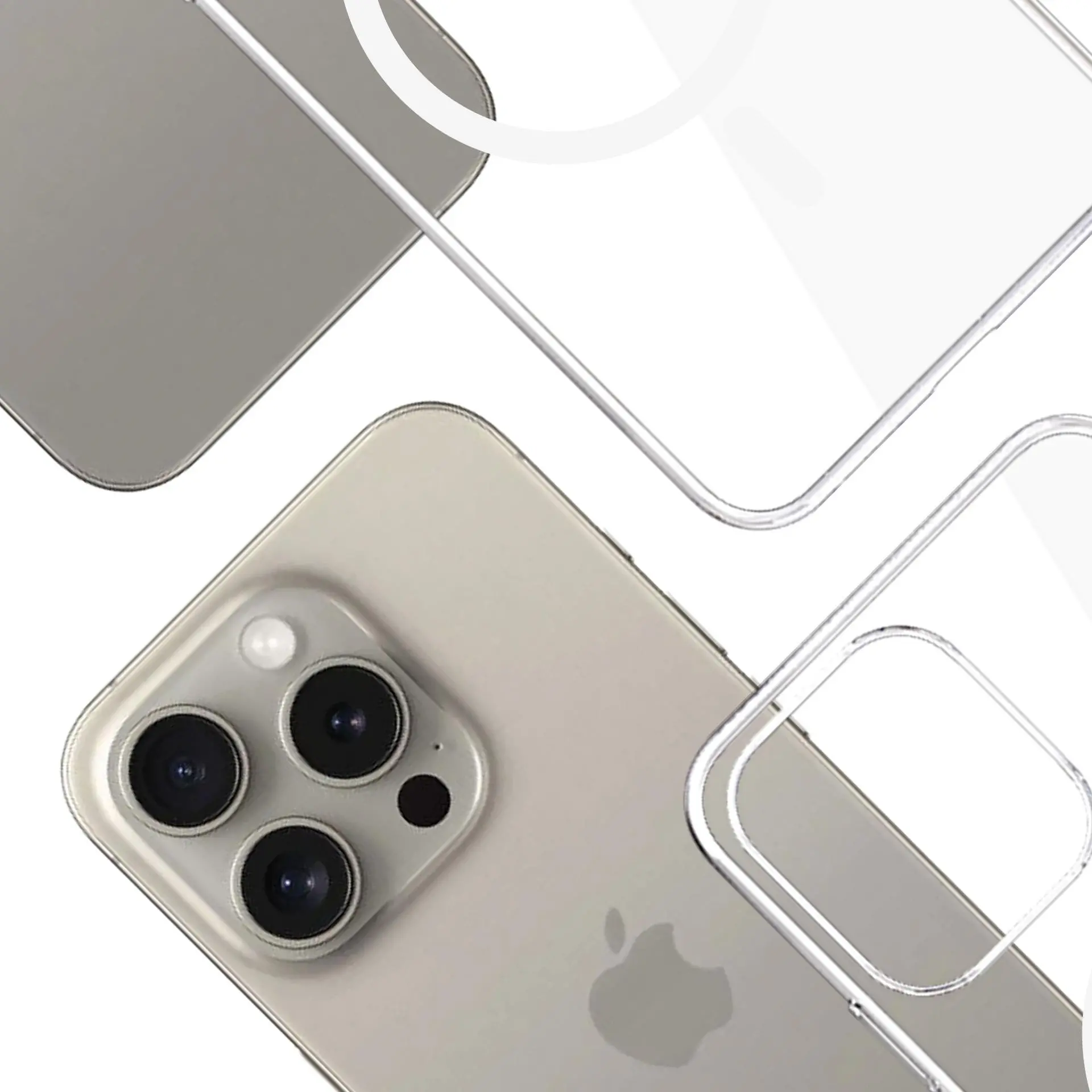 Etui 3mk Clear Magcase do iPhone 15 Pro Max Przezroczysty