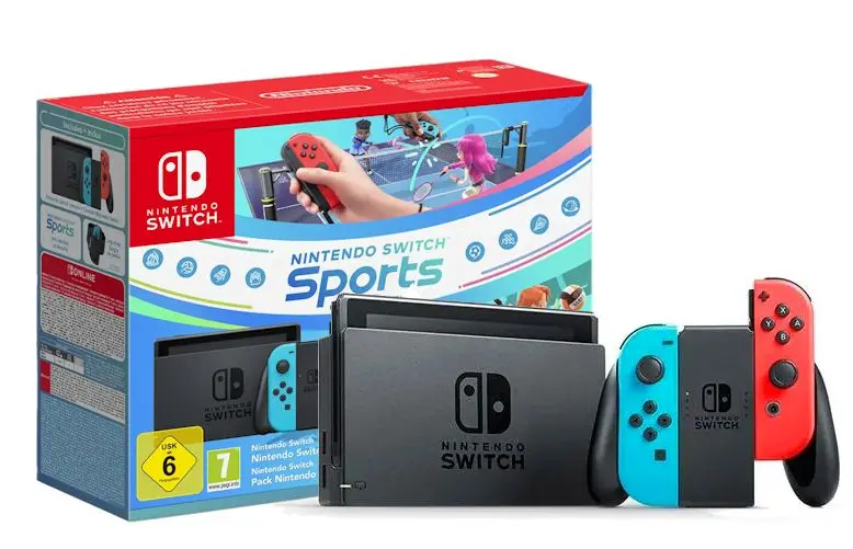 Konsola Nintendo Switch Joy-Con v2 Czerwono-niebieski Sports Set + Nintendo Online 365dni