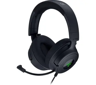 Słuchawki przewodowe z mikrofonem Razer Kraken V4 X Nauszne Czarny