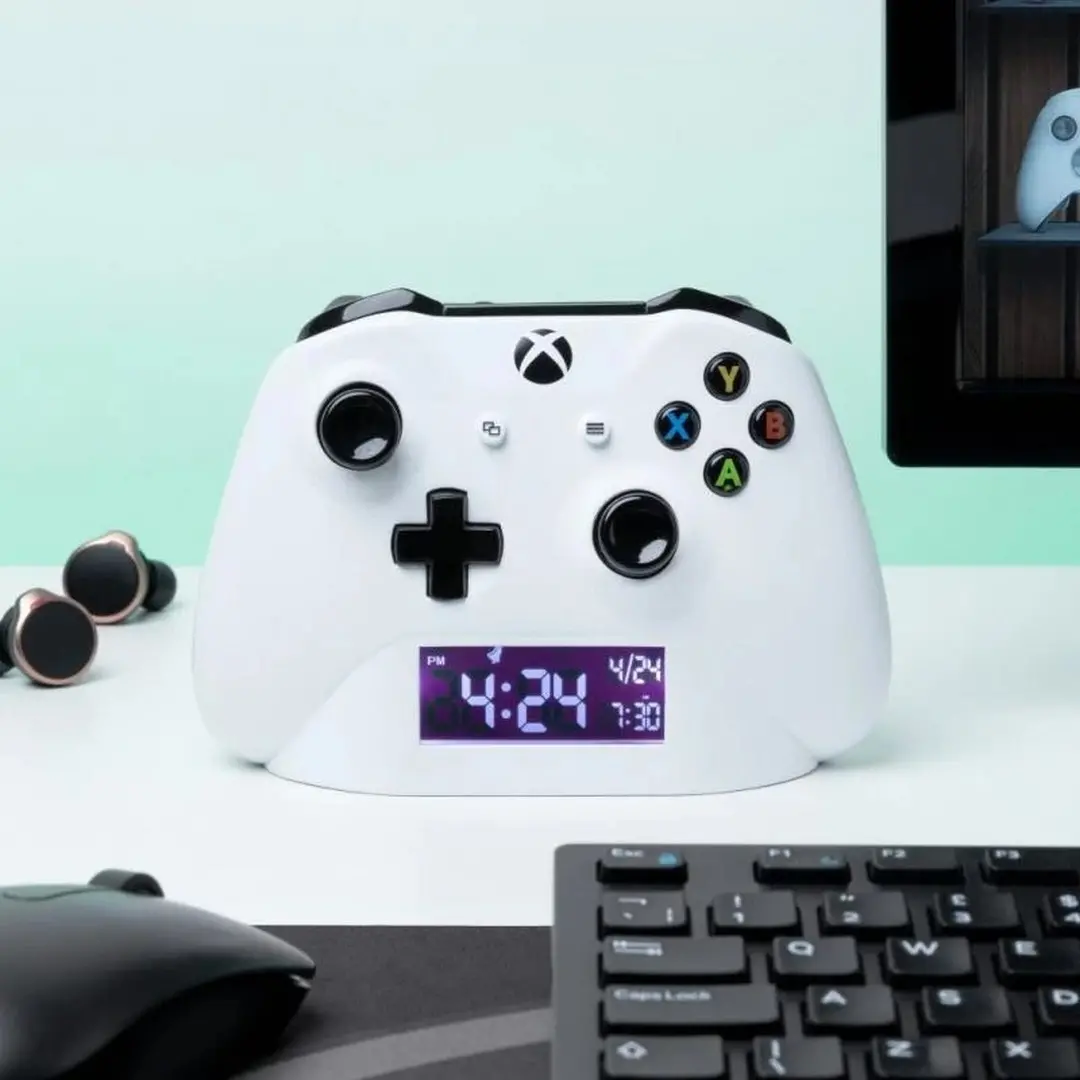 Budzik Paladone Xbox Kontroler Biały