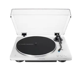 Gramofon Audio-Technica AT-LP70XBT Automatyczny Napęd paskowy Przedwzmacniacz Bluetooth Biały