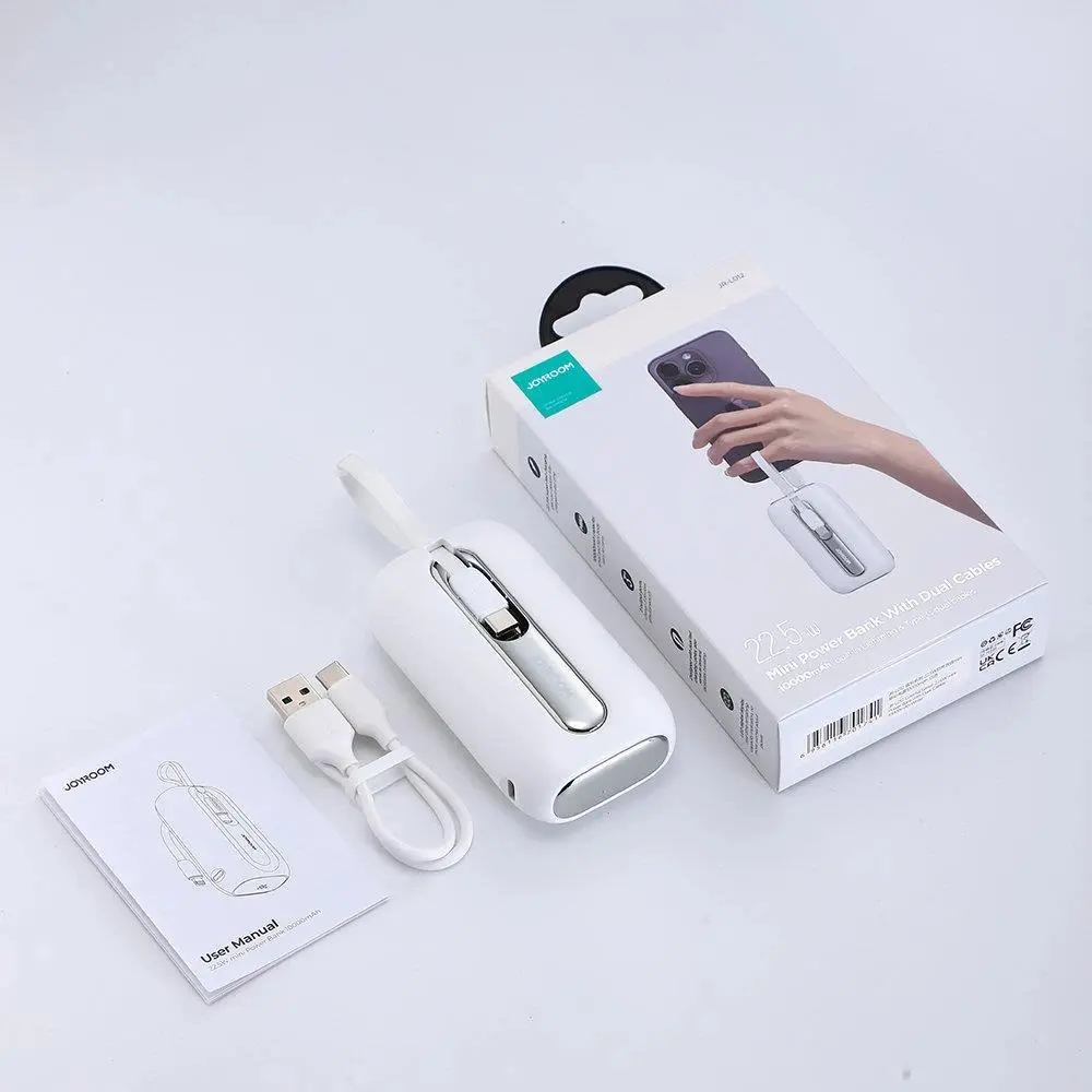 Powerbank Joyroom JR-L012 Colorful Series 10000mAh 22,5W Biały