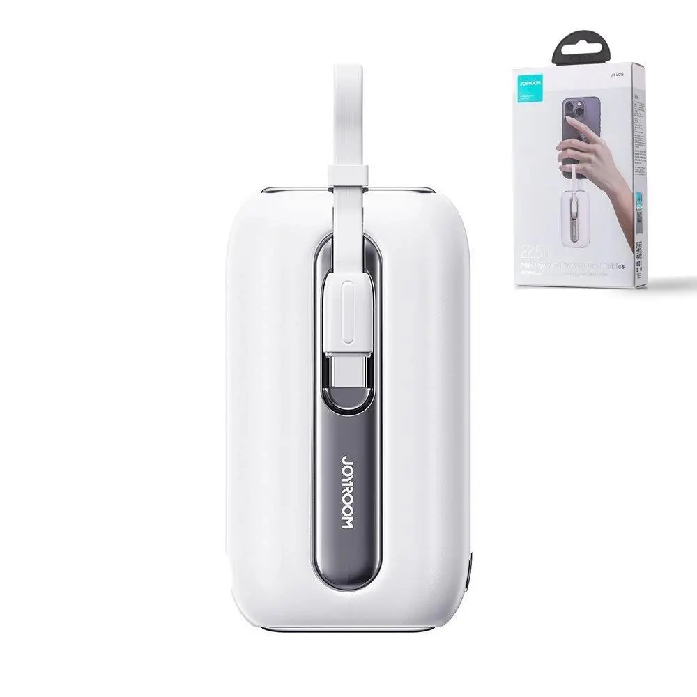 Powerbank Joyroom JR-L012 Colorful Series 10000mAh 22,5W Biały