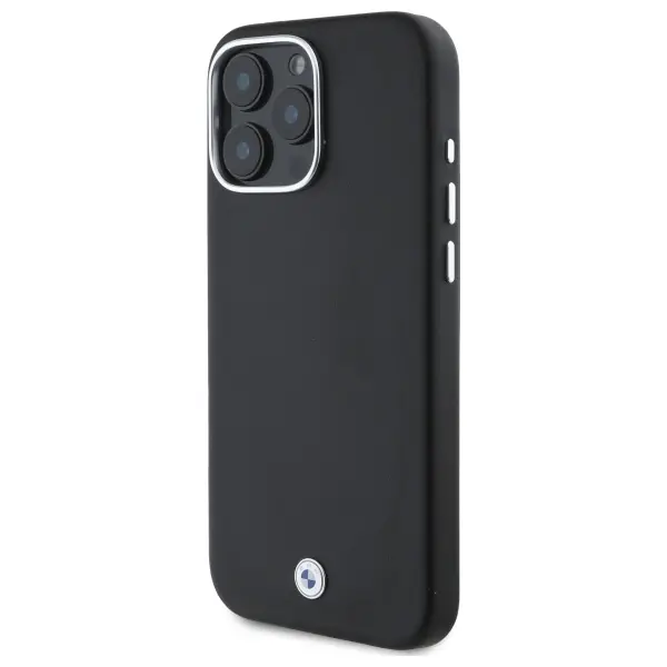 Etui BMW Sign Full Wrapped Metal MagSafe do iPhone 16 Pro Max Czarny