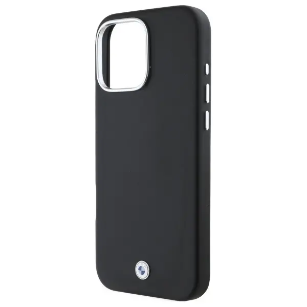 Etui BMW Sign Full Wrapped Metal MagSafe do iPhone 16 Pro Max Czarny