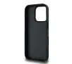 Etui Karl Lagerfeld Monogram Karl Head Pin do iPhone 16 Pro Max Czarny
