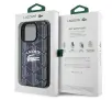 Etui Lacoste Monogram Vintage Logo MagSafe do iPhone 16 Pro Max Granatowy