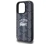 Etui Lacoste Monogram Vintage Logo MagSafe do iPhone 16 Pro Max Granatowy