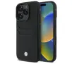 Etui BMW Sign Leather Cardslot do iPhone 16 Pro Max Czarny