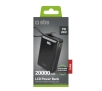 Powerbank SBS TTBB20000LCDTCPD20K 20000mAh PD 20W Wbudowany kabel USB-C Czarny