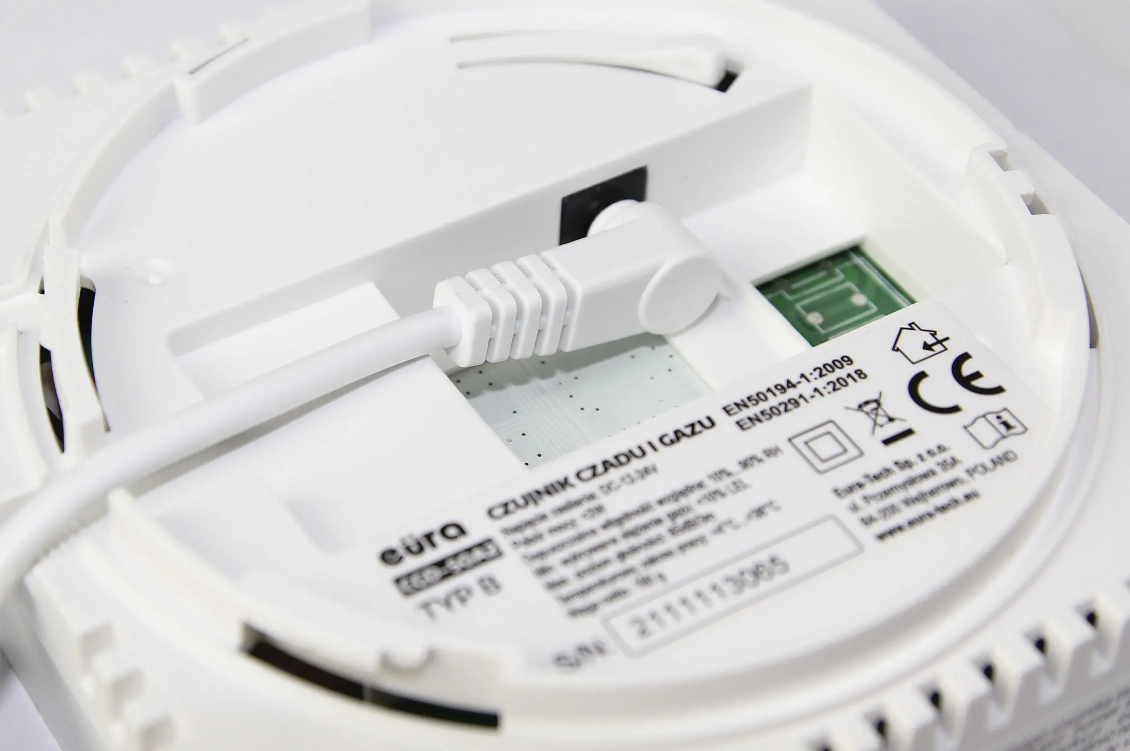 Czujnik gazu / czadu Eura-Tech CGD-50A2 2w1