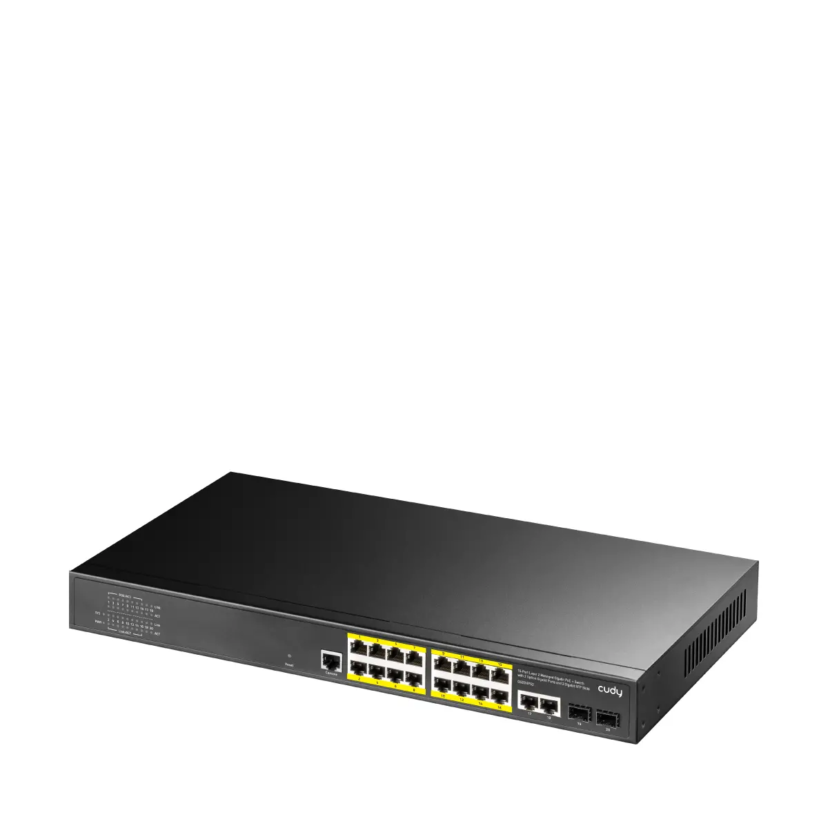 Switch Cudy GS2018PS2-200W Czarny