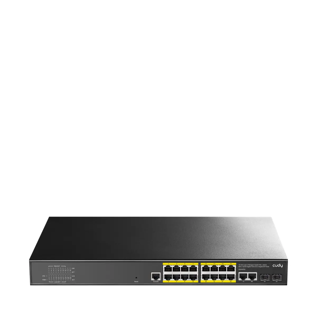 Switch Cudy GS2018PS2-200W Czarny