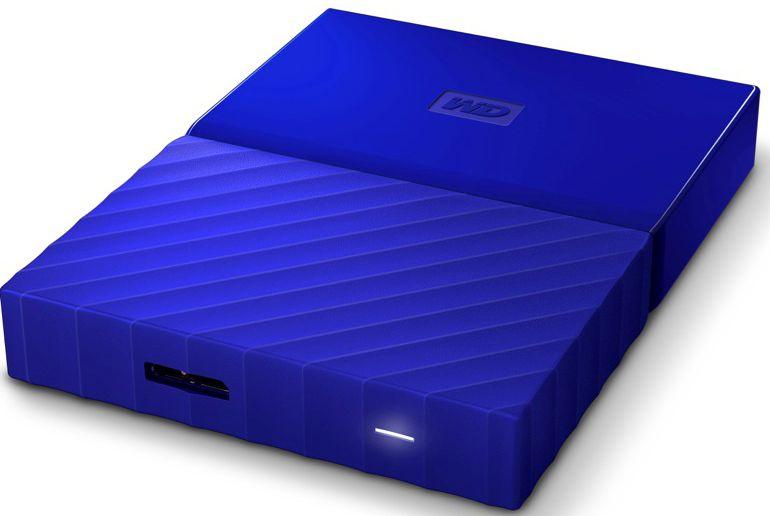 Dysk WD My Passport 4TB 2,5" USB 3.0 (niebieski)