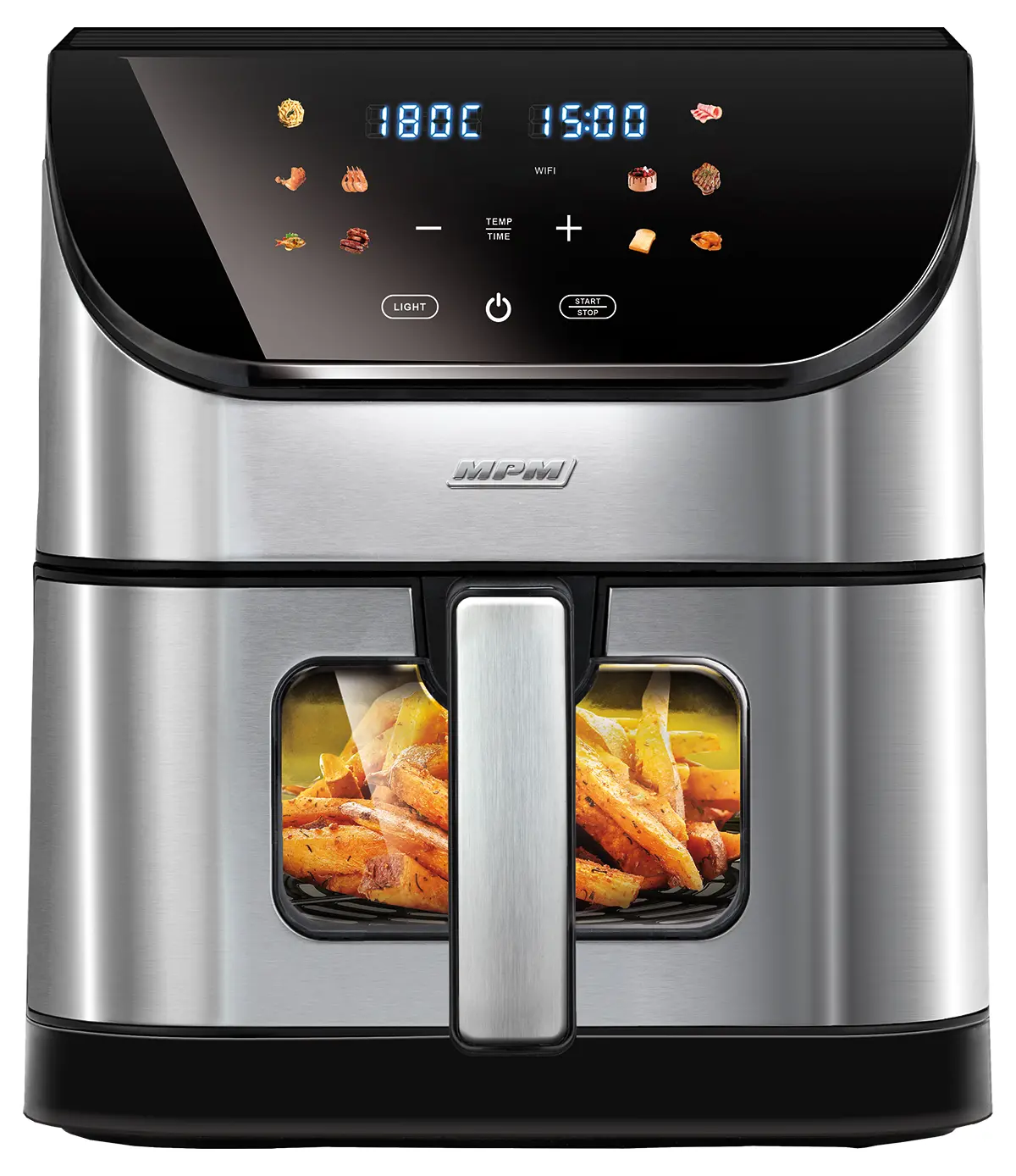 Frytkownica beztłuszczowa MPM MFR10M 1500W 6l Aplikacja mobilna