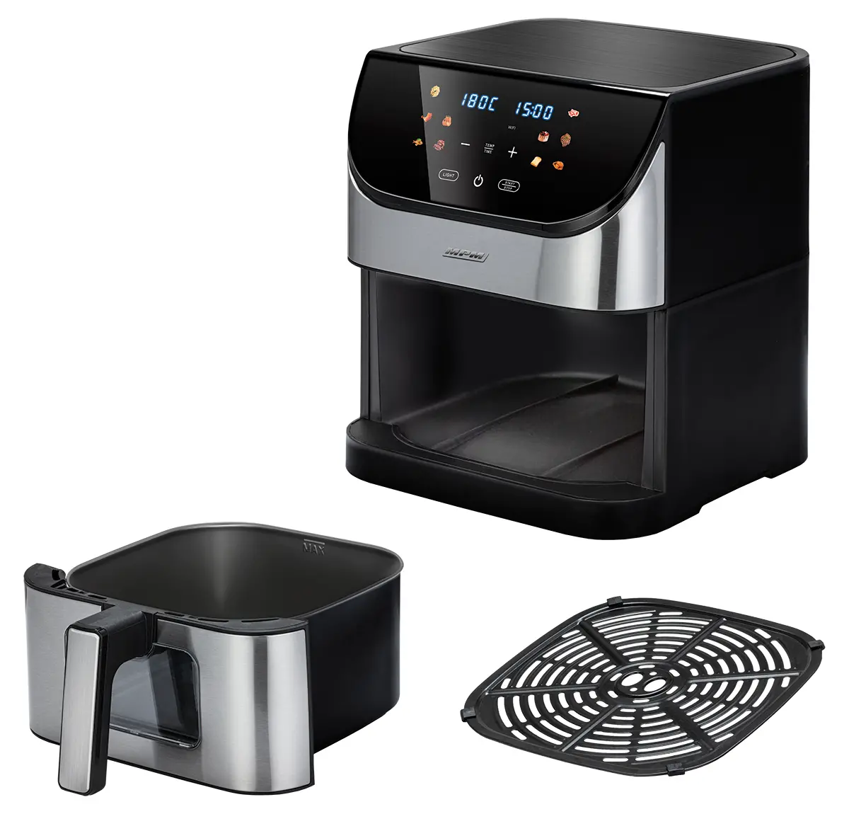 Frytkownica beztłuszczowa MPM MFR10M 1500W 6l Aplikacja mobilna