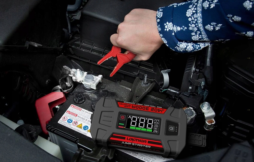 Powerbank Lokithor J402 Jump starter - 3000A 12V 88,8Wh