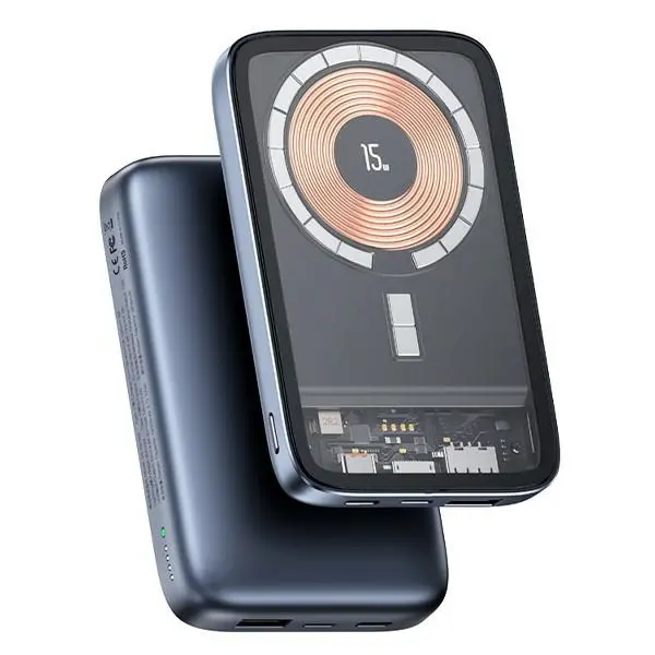 Powerbank USAMS PB67 10000mAh 22,5W Magsafe 15W Szary