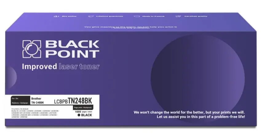 Toner Black Point LCBPBTN248BK (zamiennik TN-248BK) Czarny